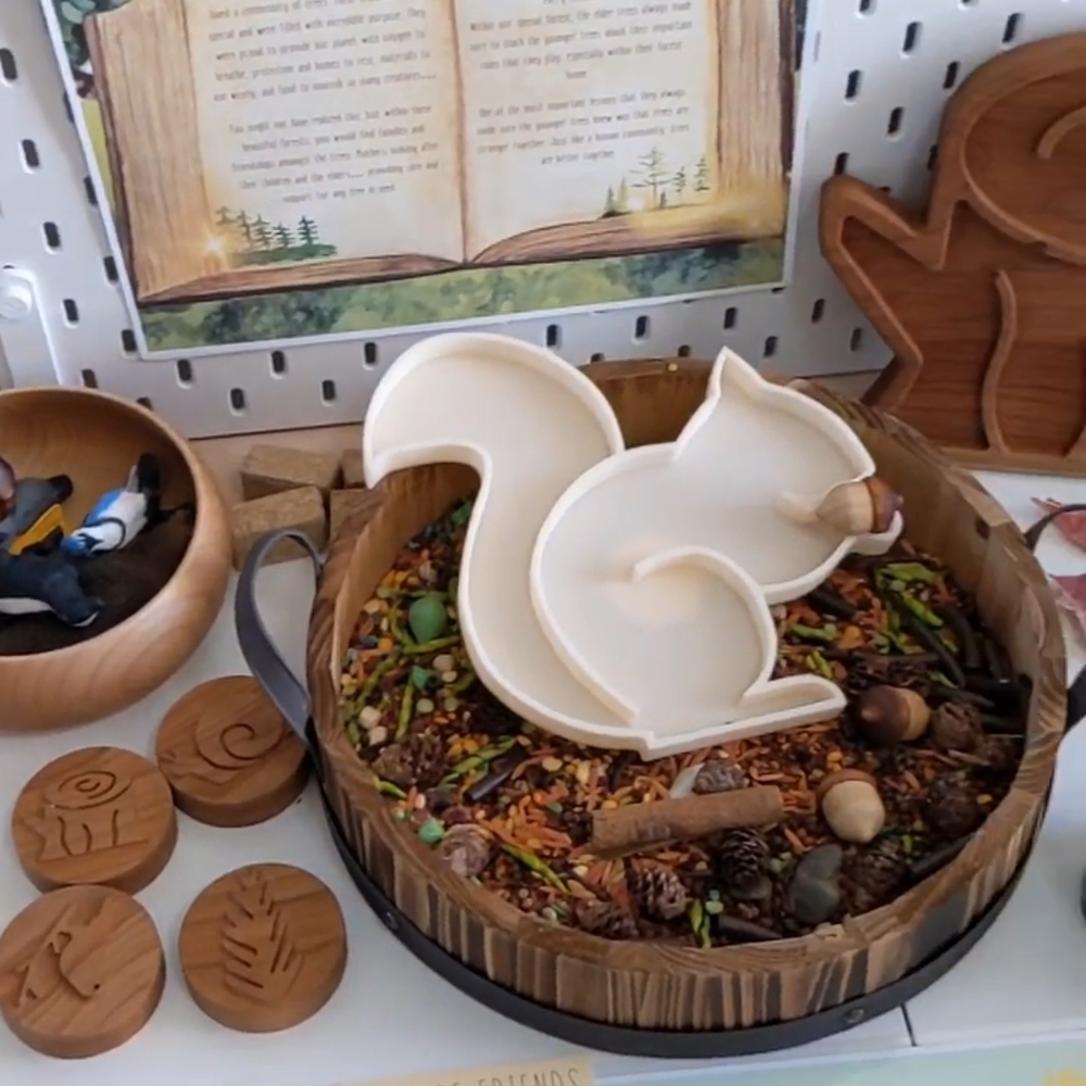 3d Printed Squirrel Shaped Tray